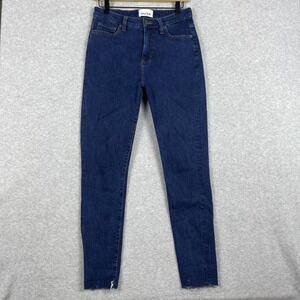 DU/ER High Waisted‎ Skinny Jeans Womens 29 Performance Stretch Travel Commuter